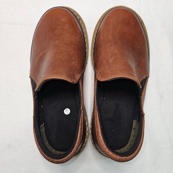 Georgia Giant Boots Twin Gore Shaker Leather Shoes GB00142 Brown Women's Size 6m - Picture 6 of 11